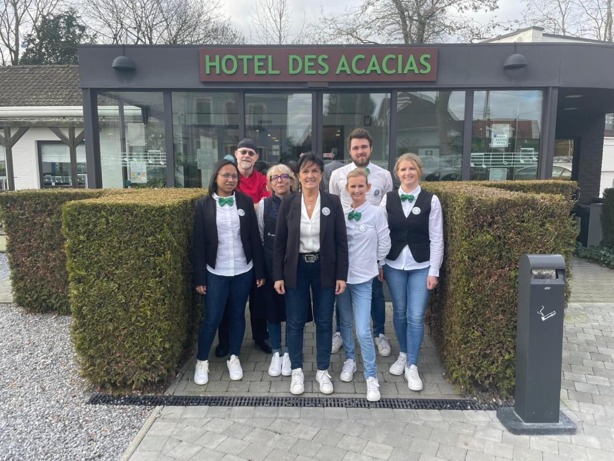 Logis Hotel Restaurant Des Acacias Lille Neuville En Ferrain Neuville-en-Ferrain Kültér fotó