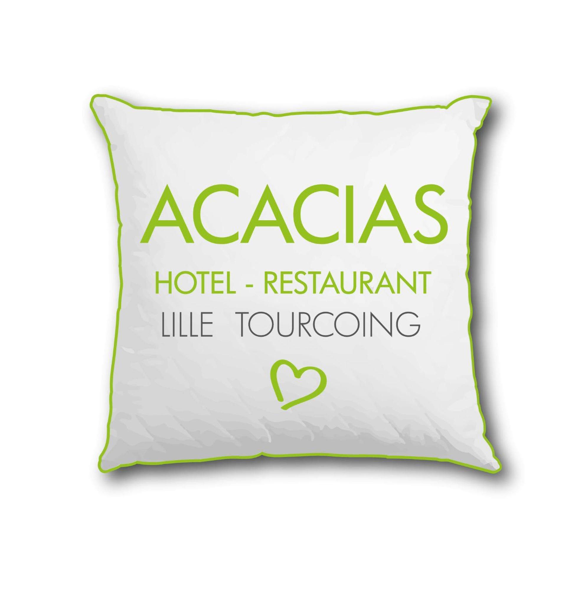 Logis Hotel Restaurant Des Acacias Lille Neuville En Ferrain Neuville-en-Ferrain Kültér fotó